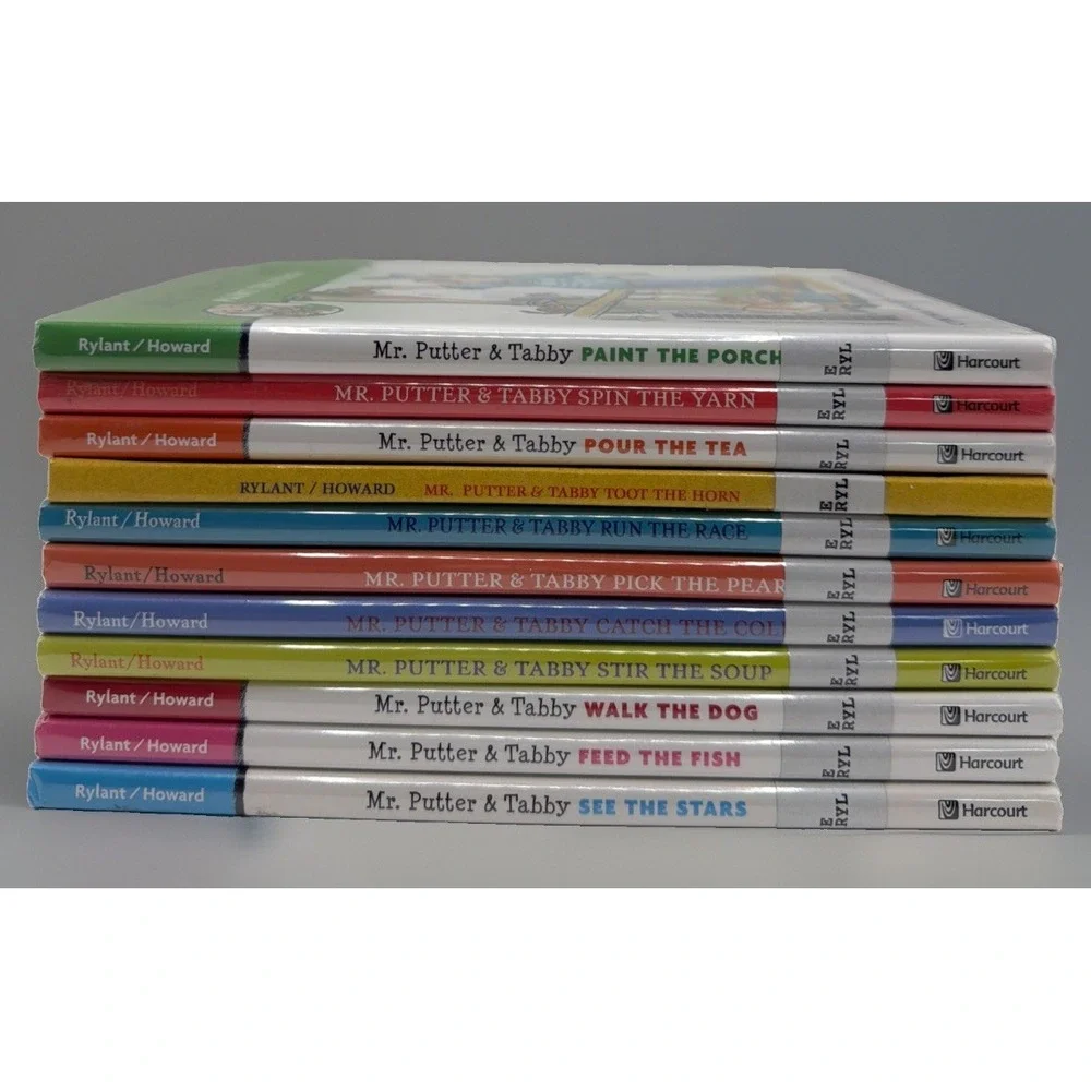 MR.PUTTER & TABBY Lot of 11 Cynthia Rylant Books Homeschool Fast Shipping